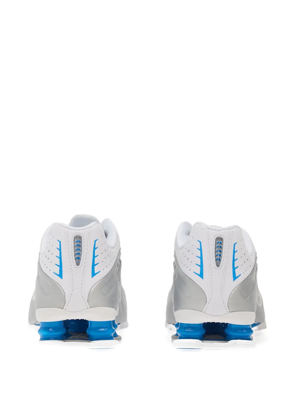 Nike Shox R4 geperforeerde sneakers Wit