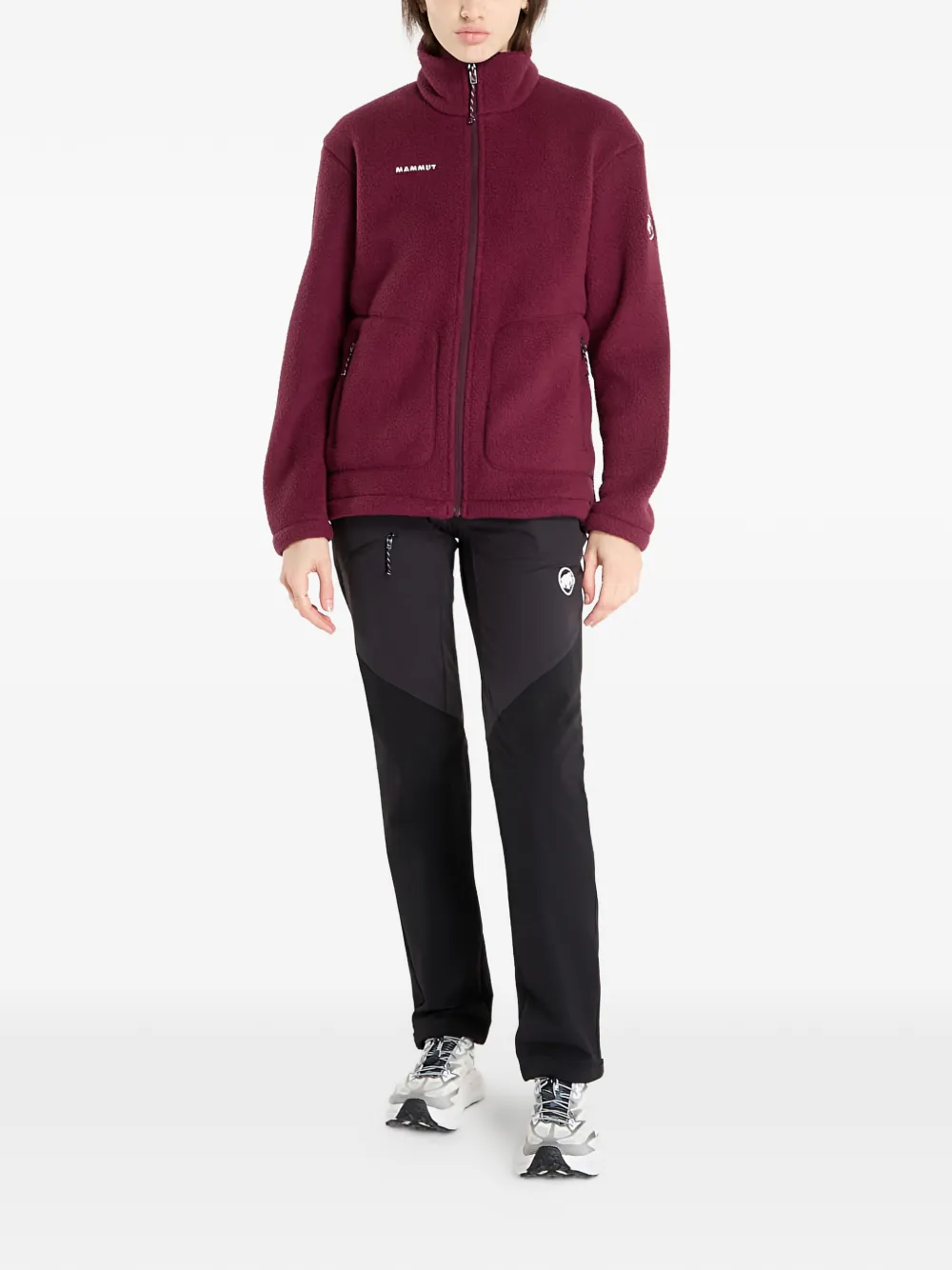 Mammut Falera Zip-fastening Jacket In Red