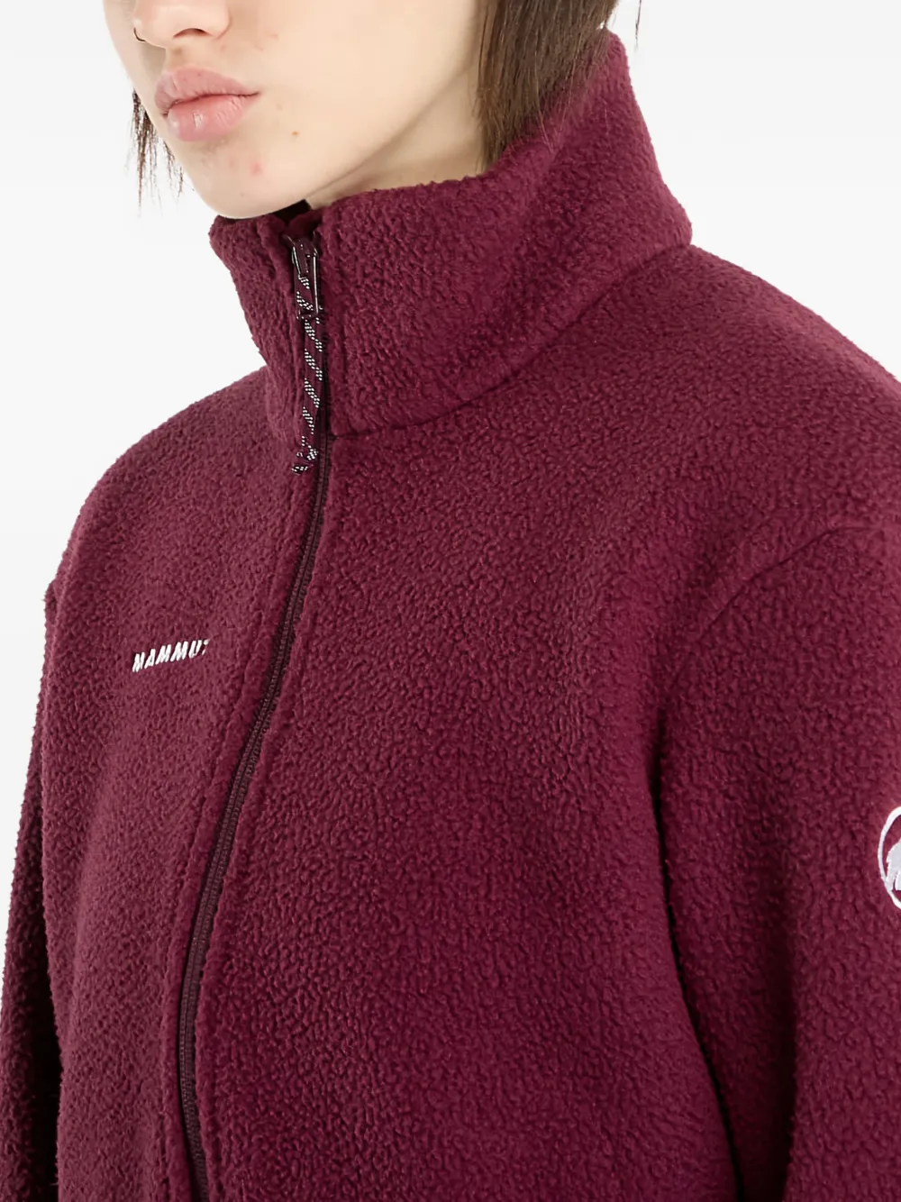 Mammut Falera Zip-fastening Jacket In Red