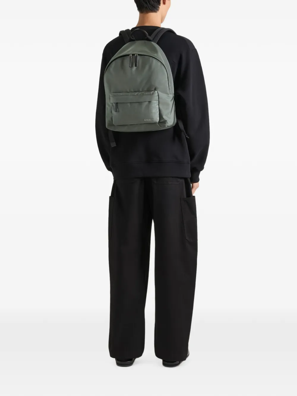 Givenchy Rugzak met logo Groen