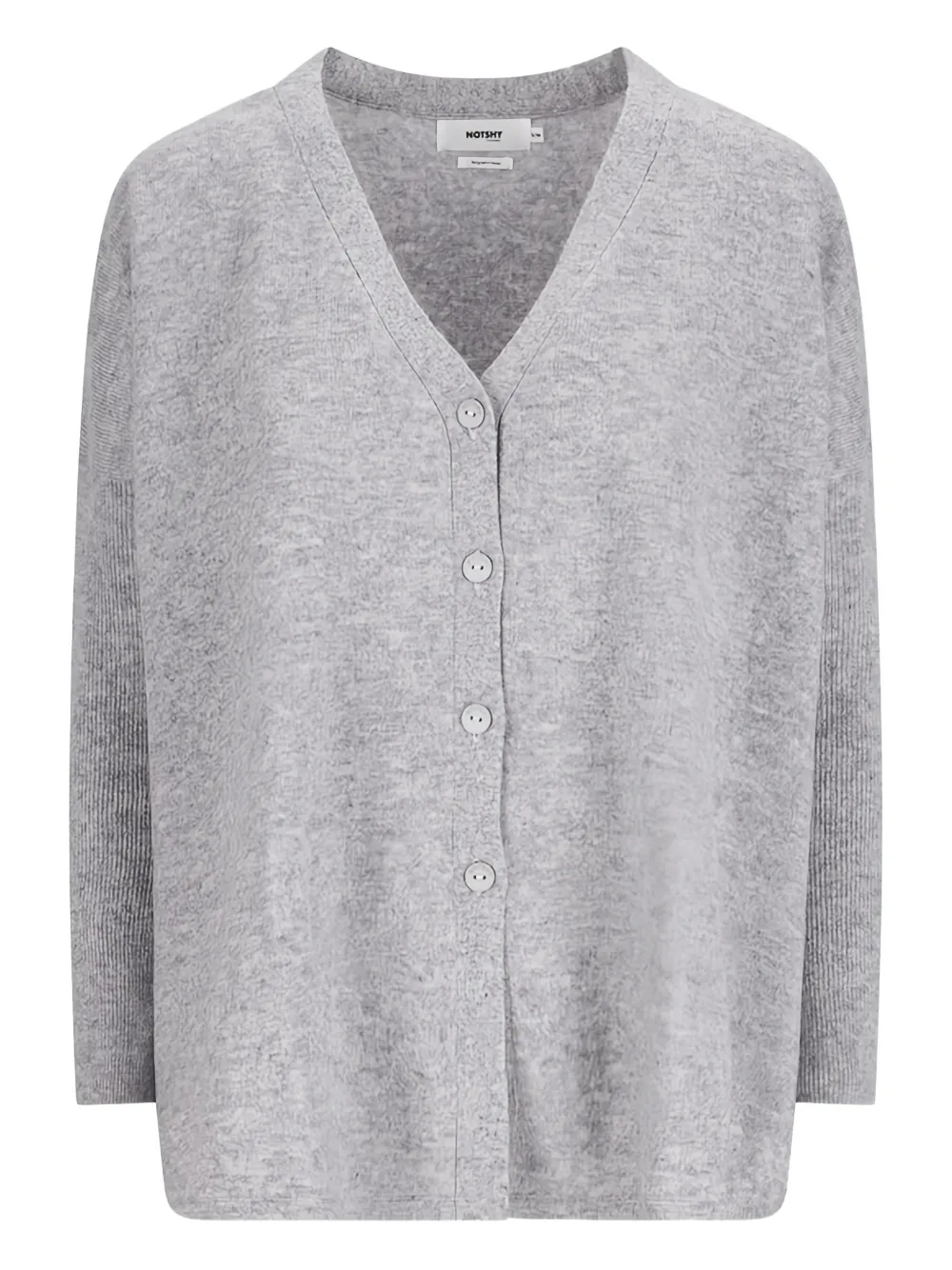 NOTSHY Alicia buttoned cardigan - Grigio