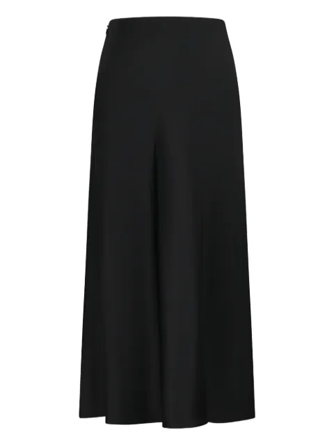 KHAITE concealed-fastening midi skirt