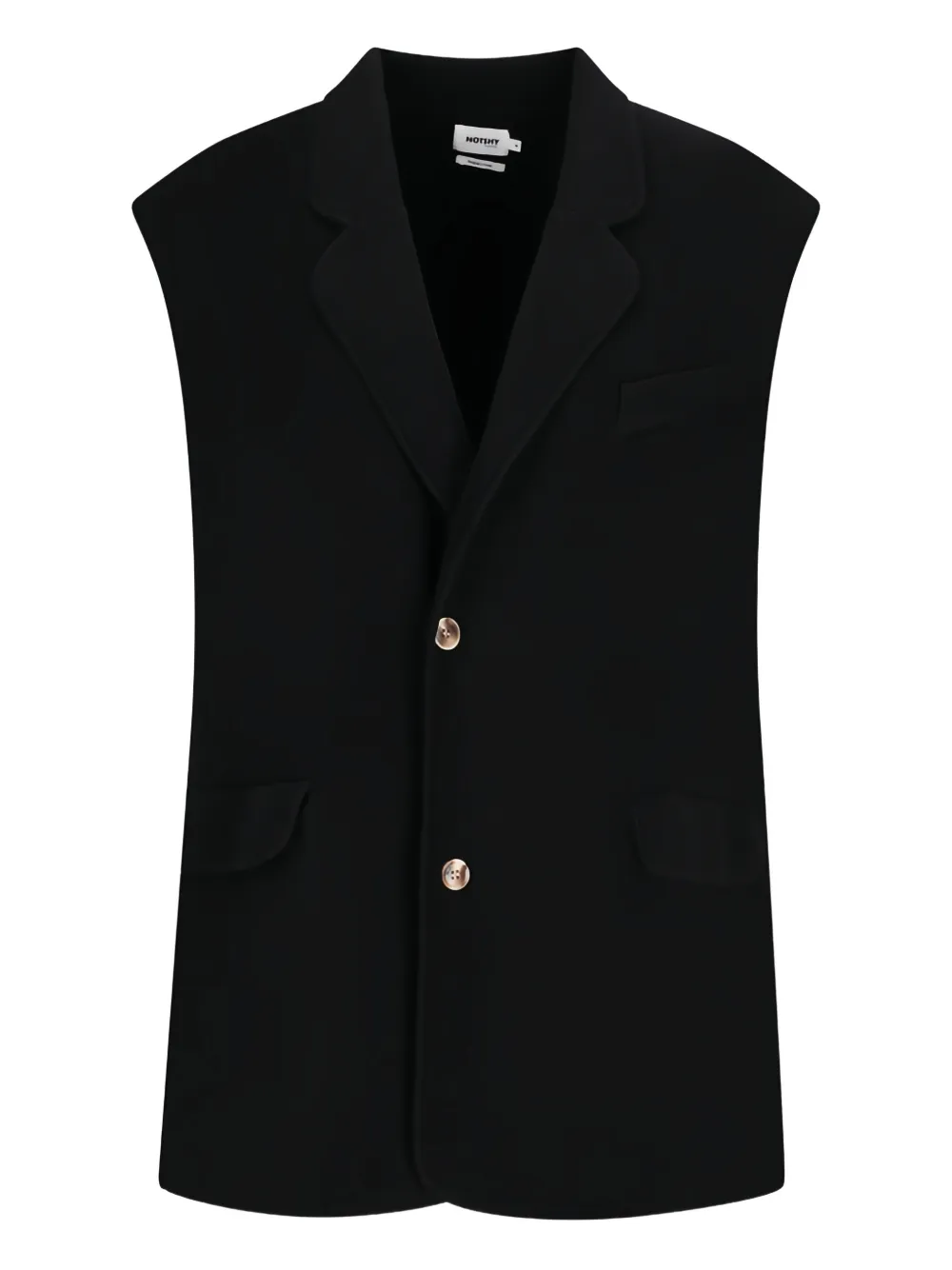 NOTSHY Nyx button fitted jacket | Black | Image 1