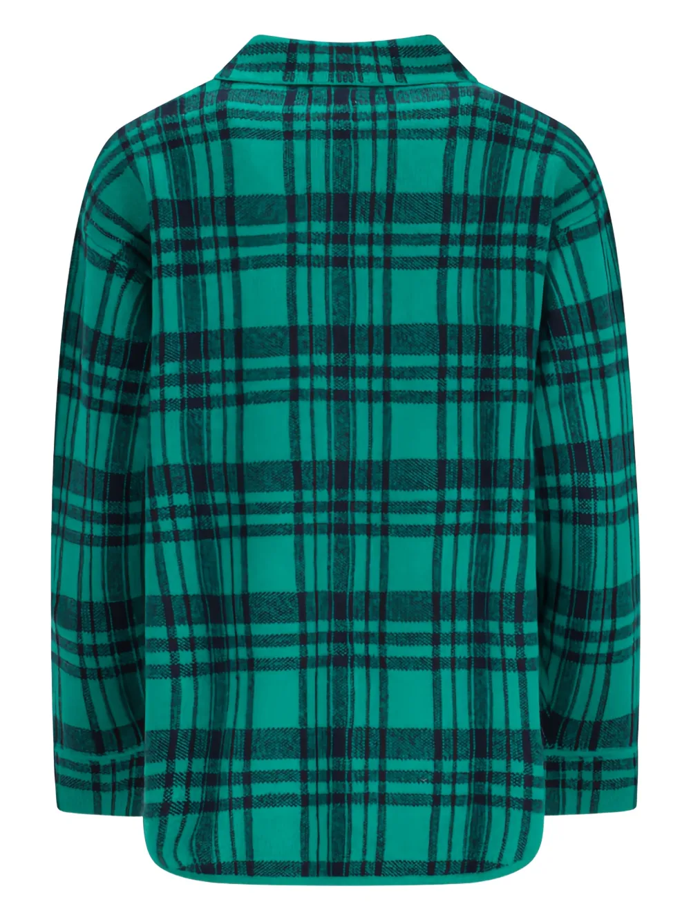 NOTSHY jasper buttoned plaid shirt - Groen