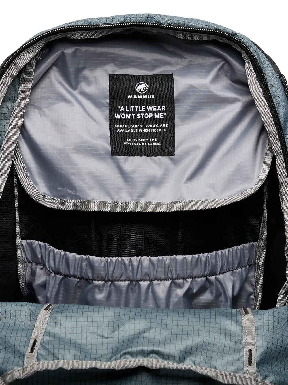 Mammut Ducan 22 Zip Backpack In Gray