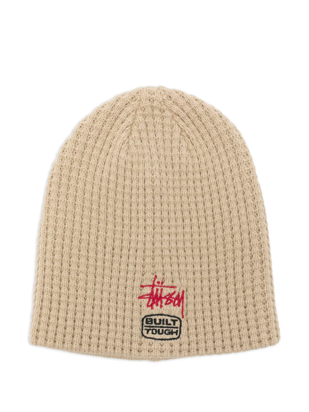 Stussy Skullcap Built Tough Beanie Hat In Brown