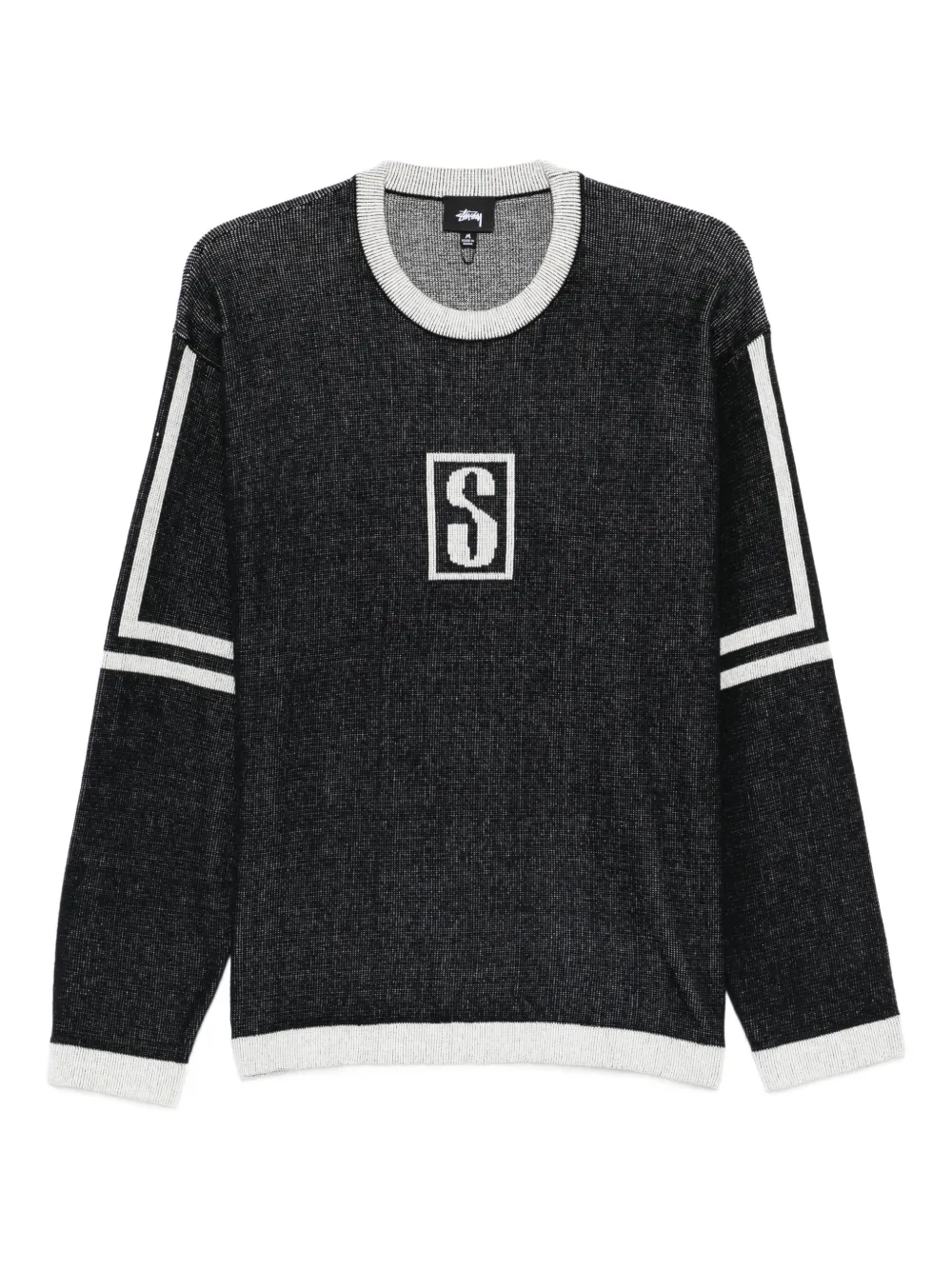 Stüssy Maglione con logo - Nero