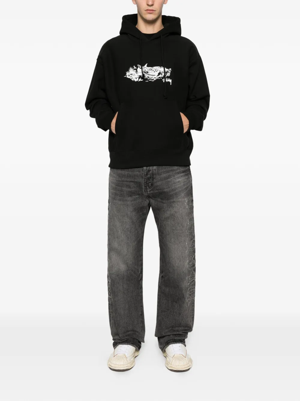 Stüssy graphic-detail hoodie | Hoodies | Image 2
