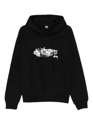 AMIRI ロゴ パーカー | ブラック | FARFETCH JP