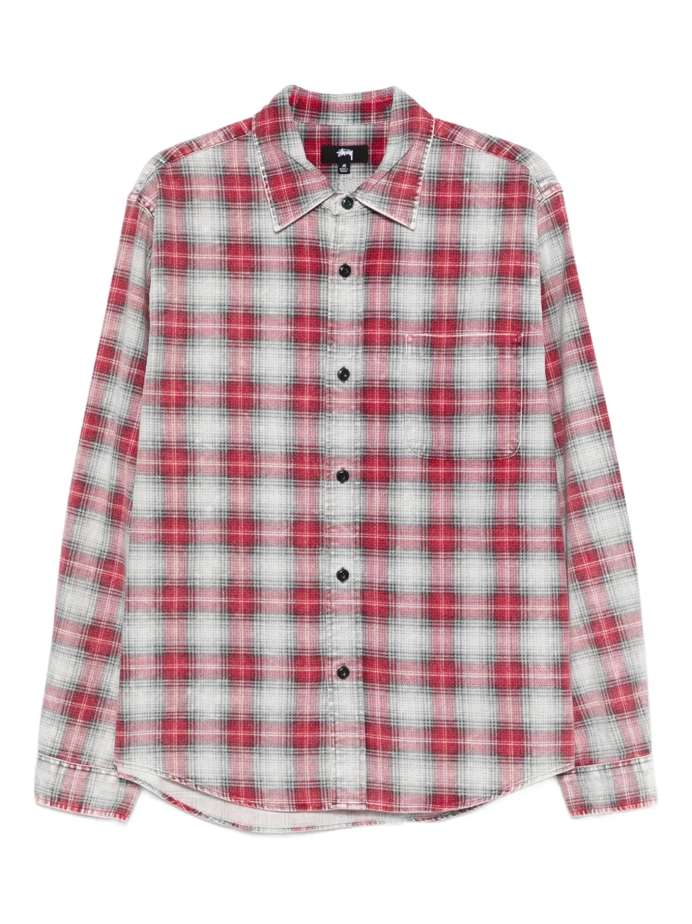 Stüssy Dax plaid-pattern shirt - Rosso