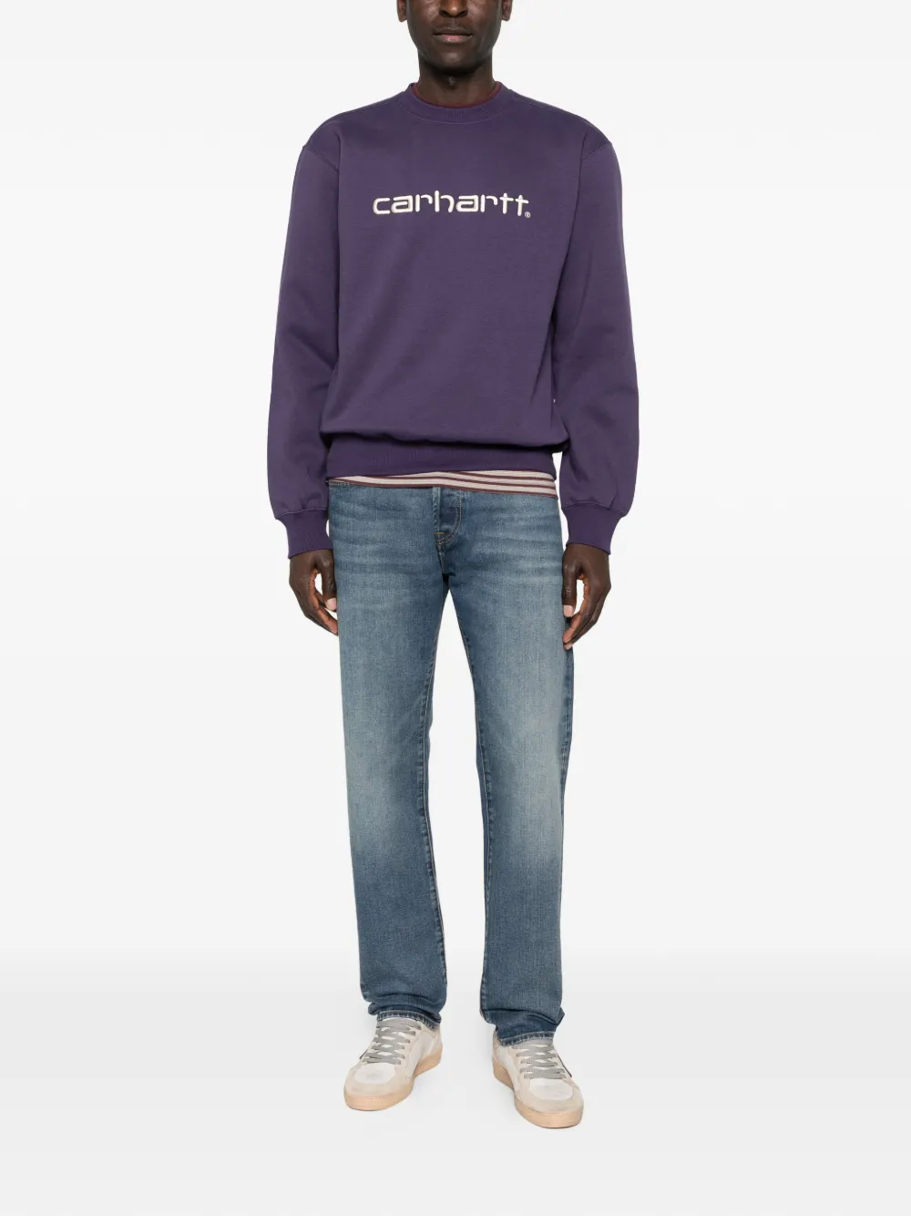  Carhartt Wip Klondike Buttoned Jeans - Blue 
