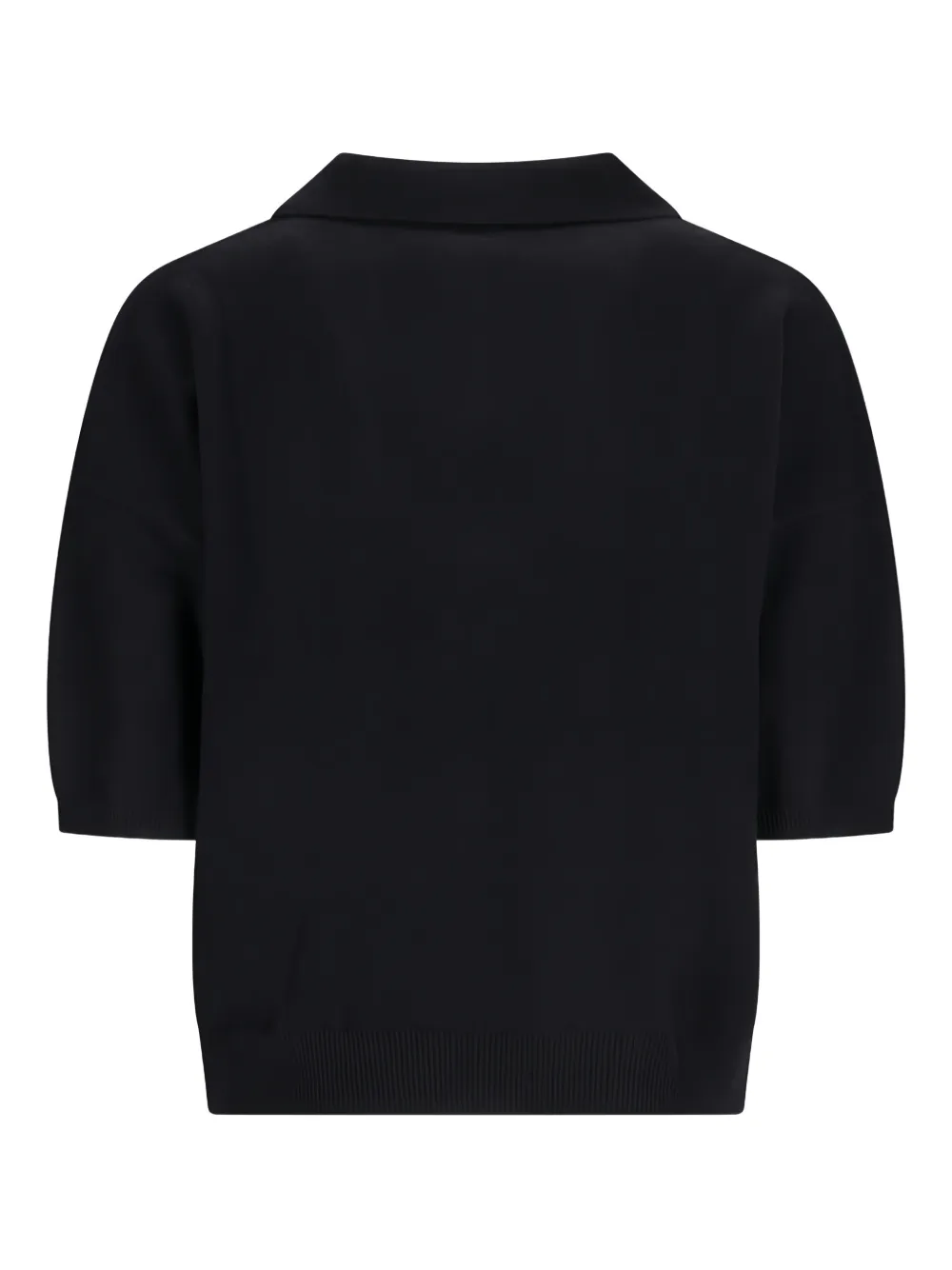 NOTSHY Myles chest pockets polo top - Zwart