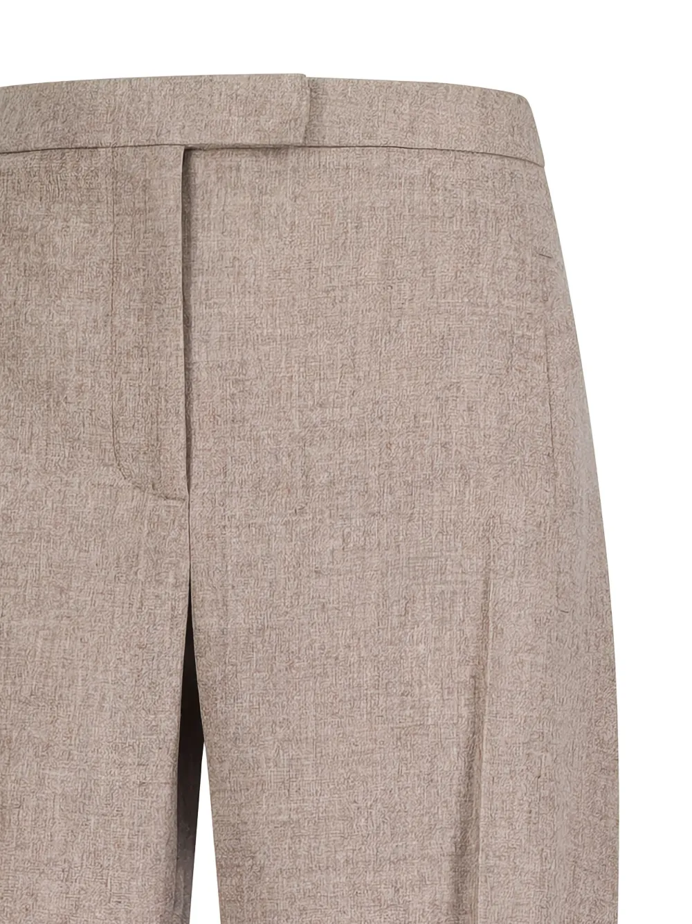  Khaite Miles Concealed-fastening Trousers - Neutrals 