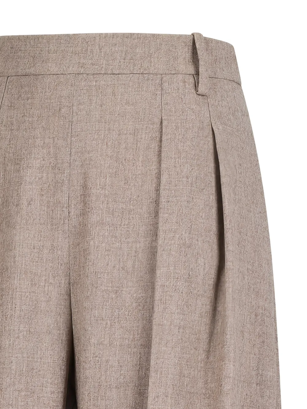Khaite Pleated Casual Pants In Neutral
