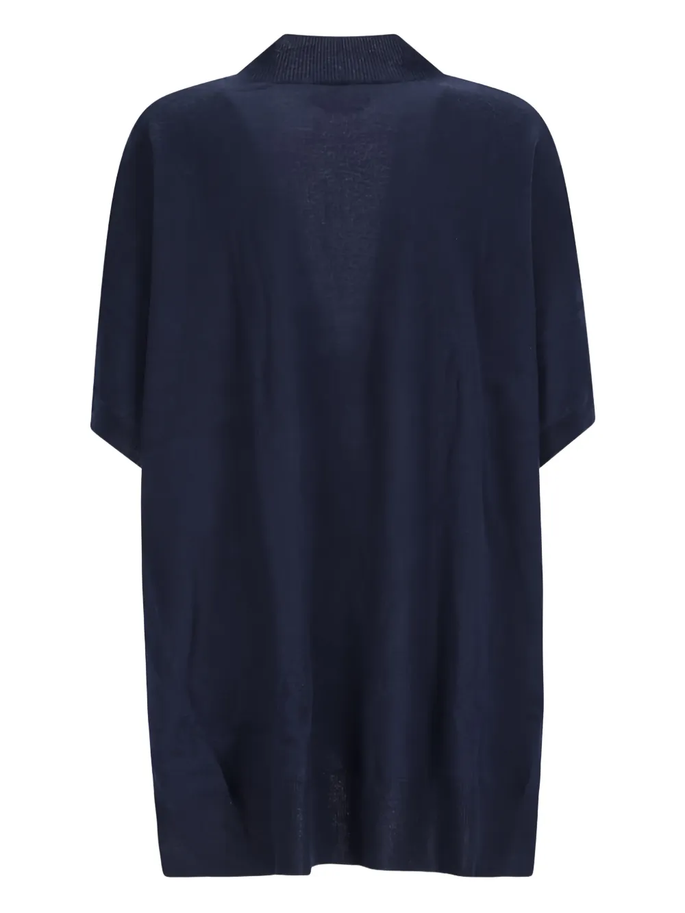 Notshy Hallie Open Front Cape In Blue