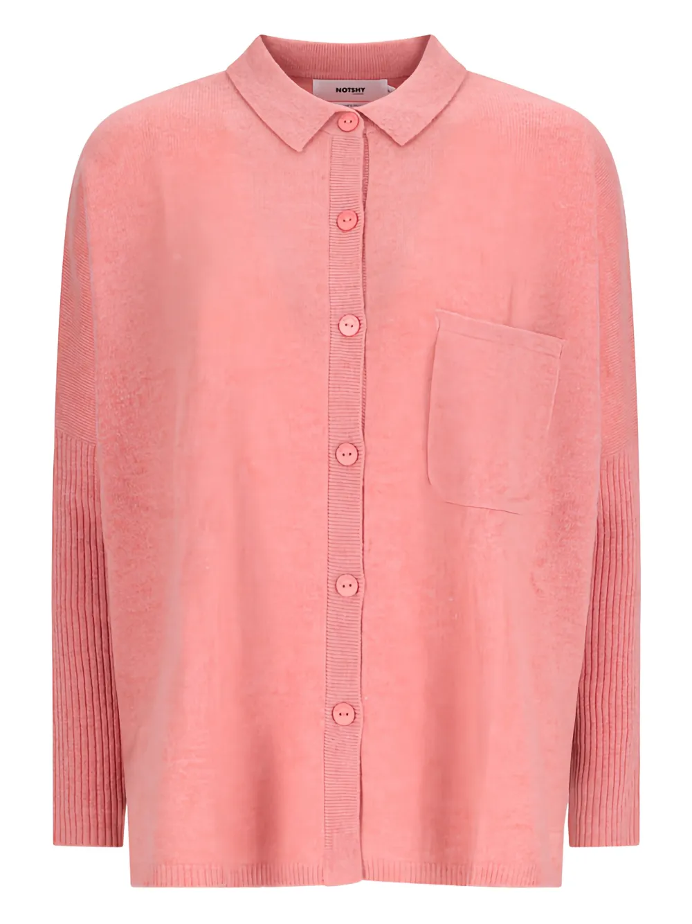 NOTSHY Andrea button pocket shirt - Rosa