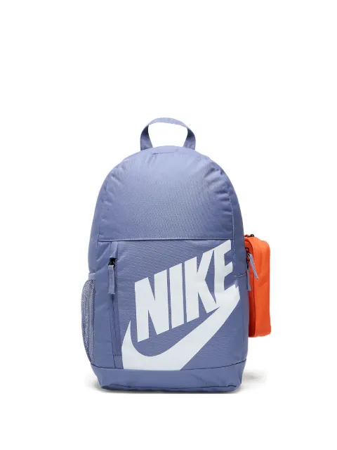 Nike logo zip backpack