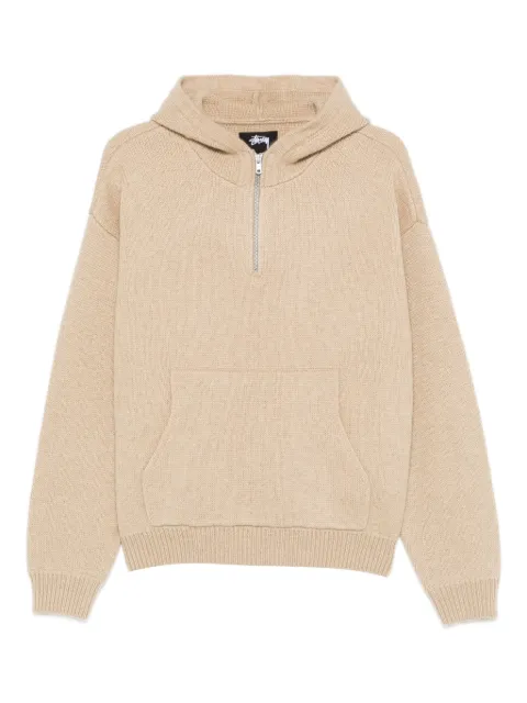Stüssy half-zip hoodie