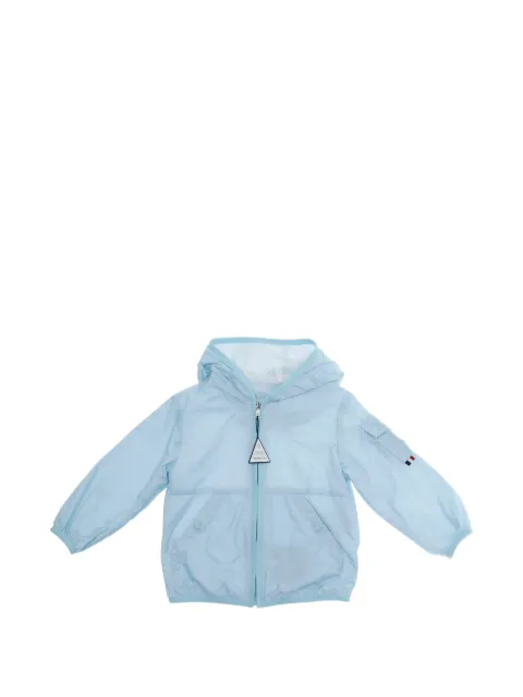 Moncler Enfant hooded pocket jacket