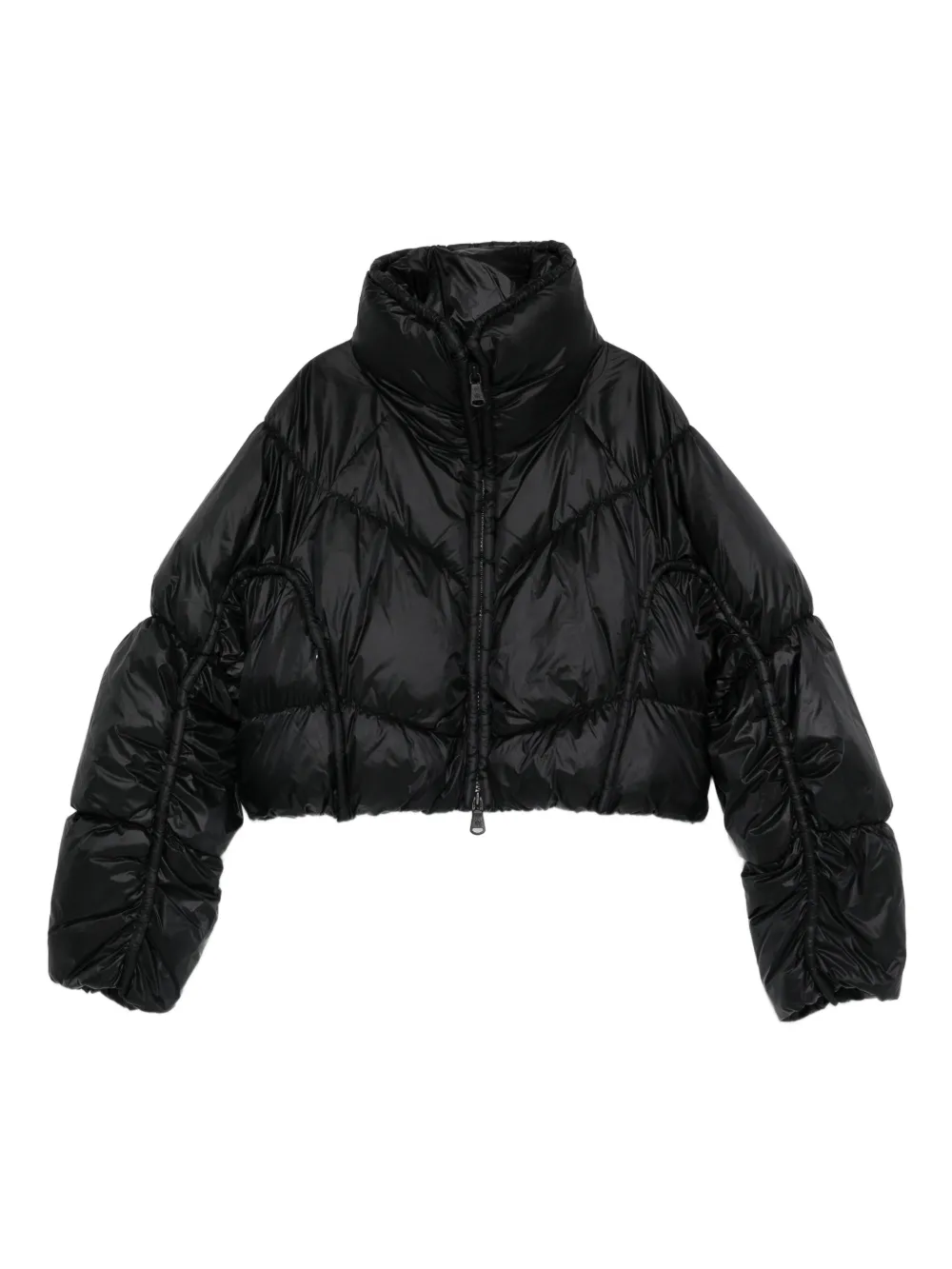 Canadian Camille quilted cropped jacket - Nero