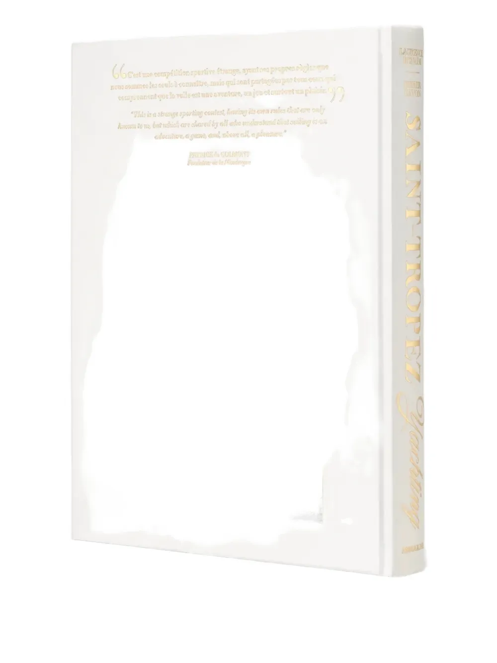 Assouline Saint Tropez Yachting Book In Blue