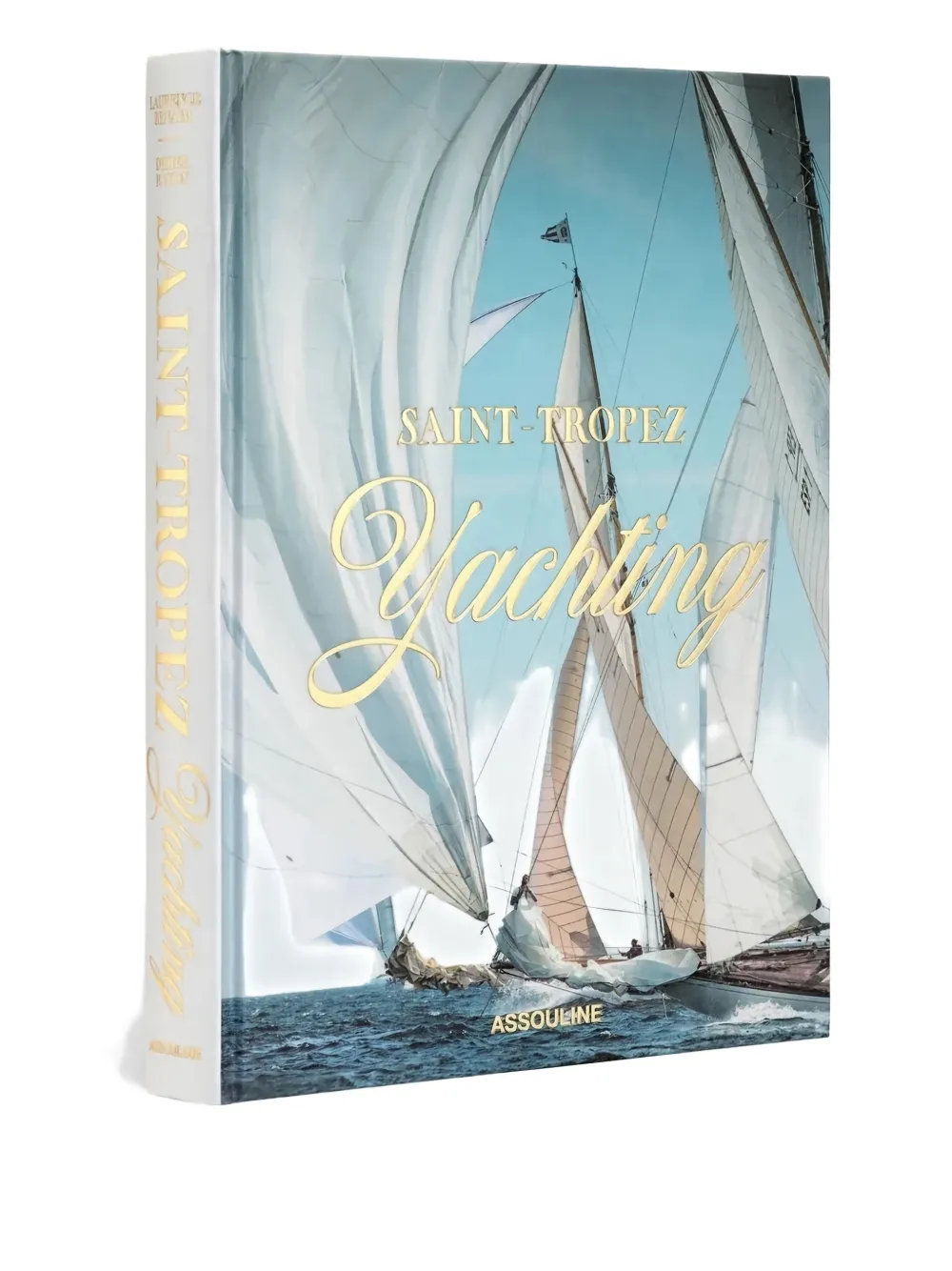 Assouline Saint Tropez Yachting Book In Blue
