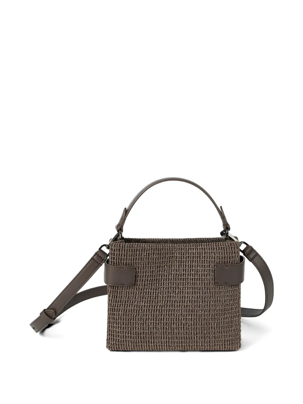 Small Essence Net-Embroidered Tote Bag