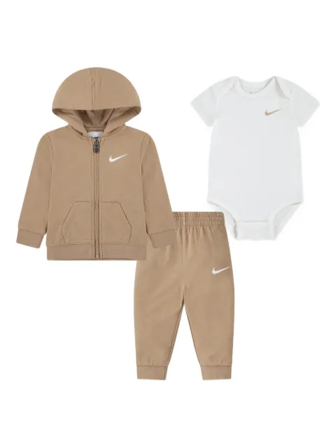 Nike Kids zip hooded tracksuit (set of three)