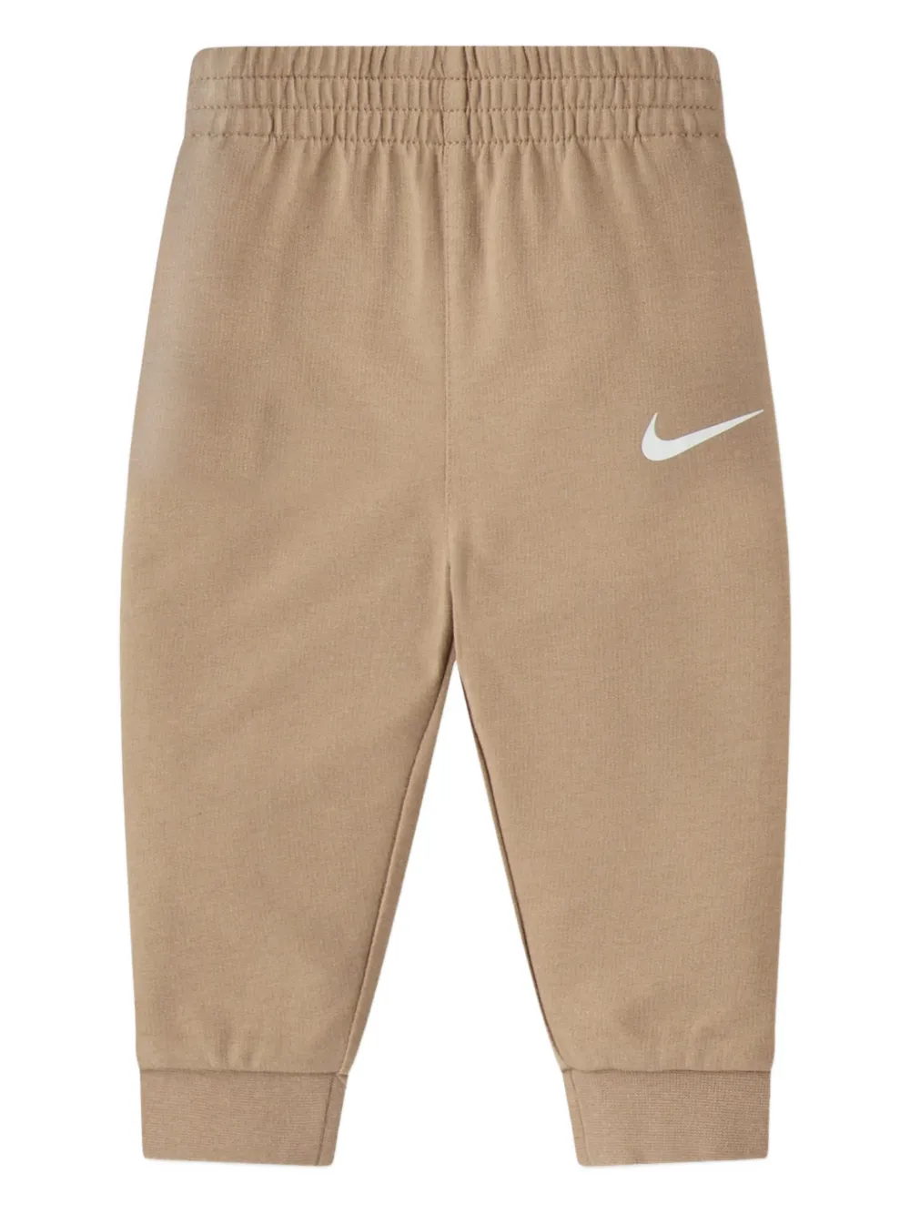 Nike Kids zip hooded tracksuit (set of three) Beige