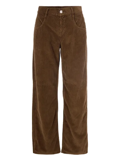 Cycle corduroy straight-leg trousers