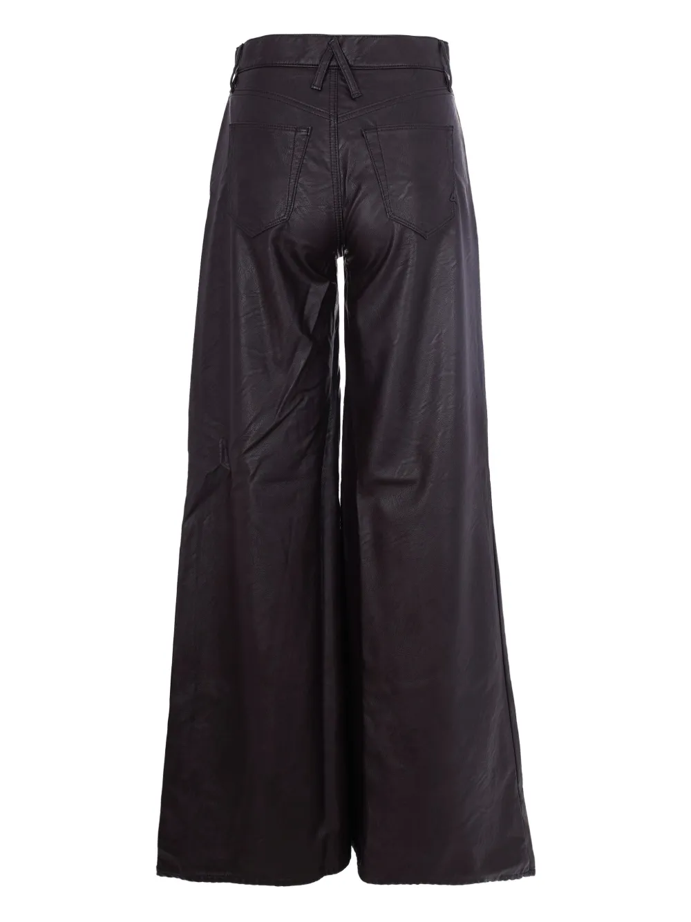 Cycle Wide-leg Flared Trousers In Brown