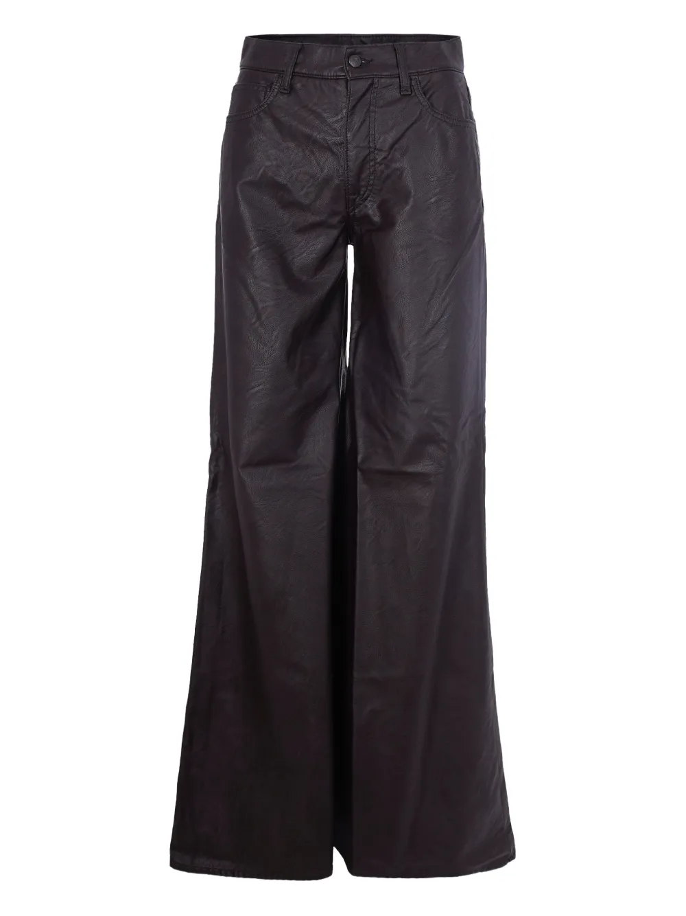 Cycle Wide-leg Flared Trousers In Brown