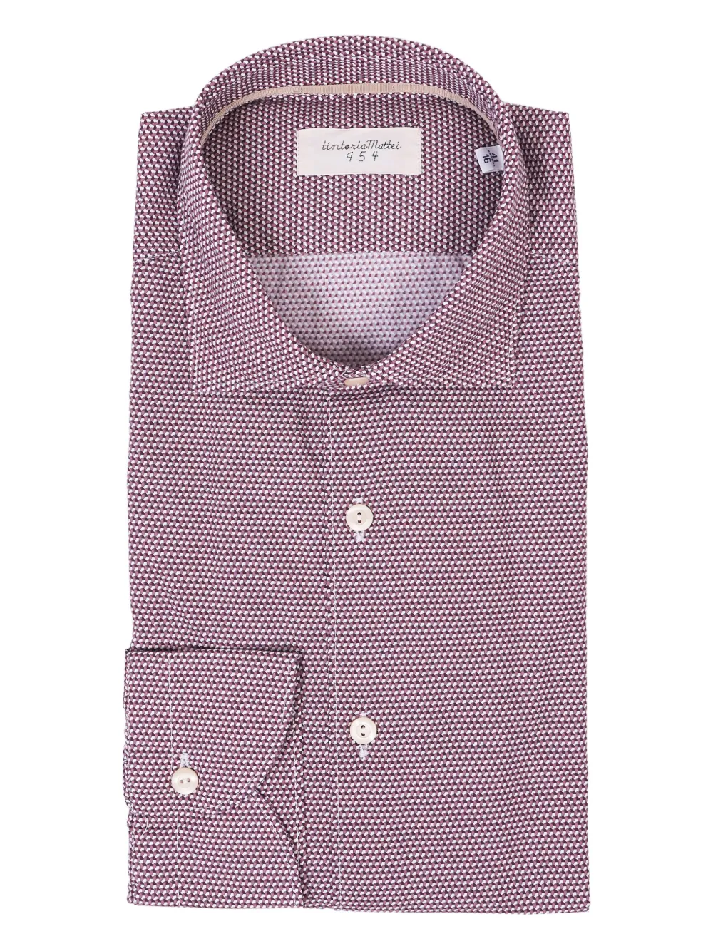 Tintoria Mattei blouse à imprimé peau de serpent | rouge | Image 1