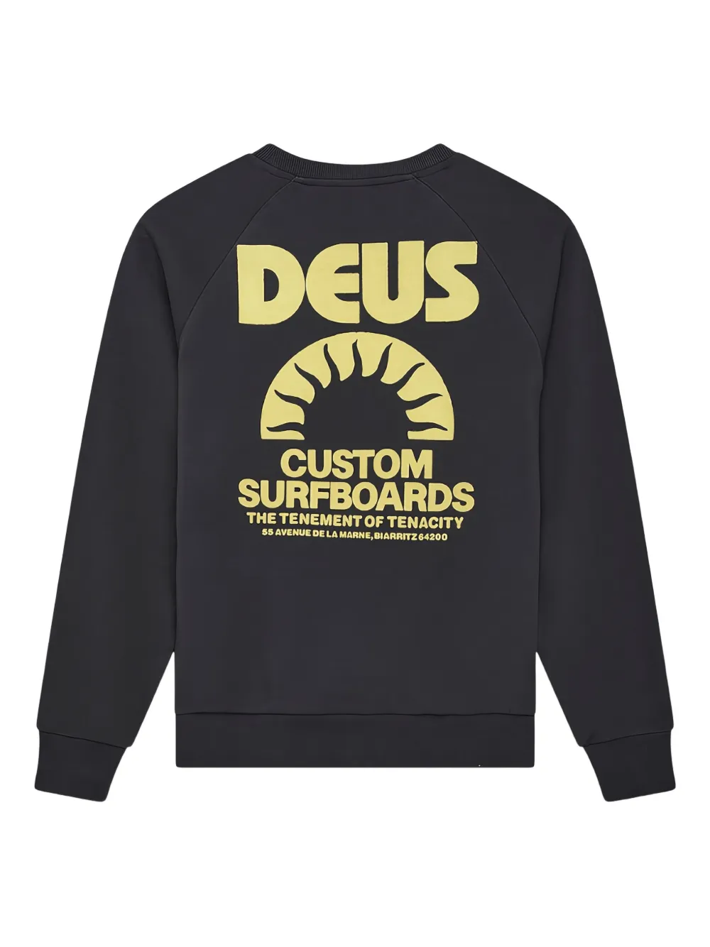 Deus Ex Machina logo crew neck sweatshirt - Grijs