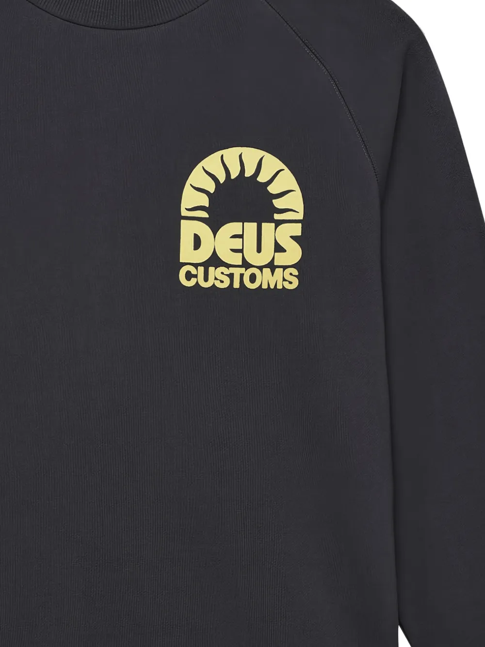 Deus Ex Machina logo crew neck sweatshirt Grijs