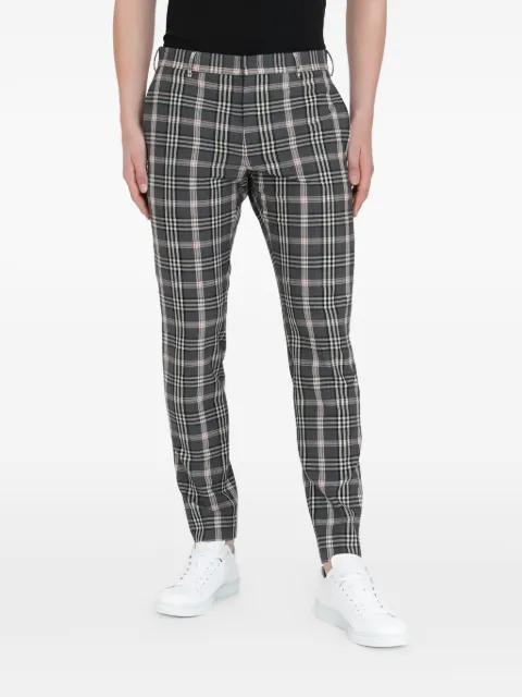 PT Torino plaid trousers