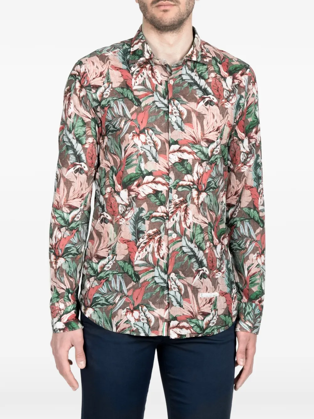 Tintoria Mattei foliage-print shirt | Image 2