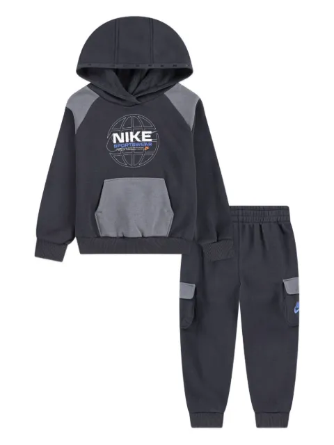 Nike Kids logo-print pocket tracksuit