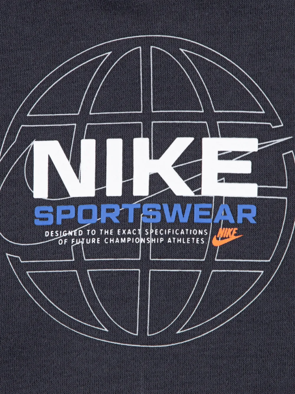 Nike Kids logo-print pocket tracksuit Grijs