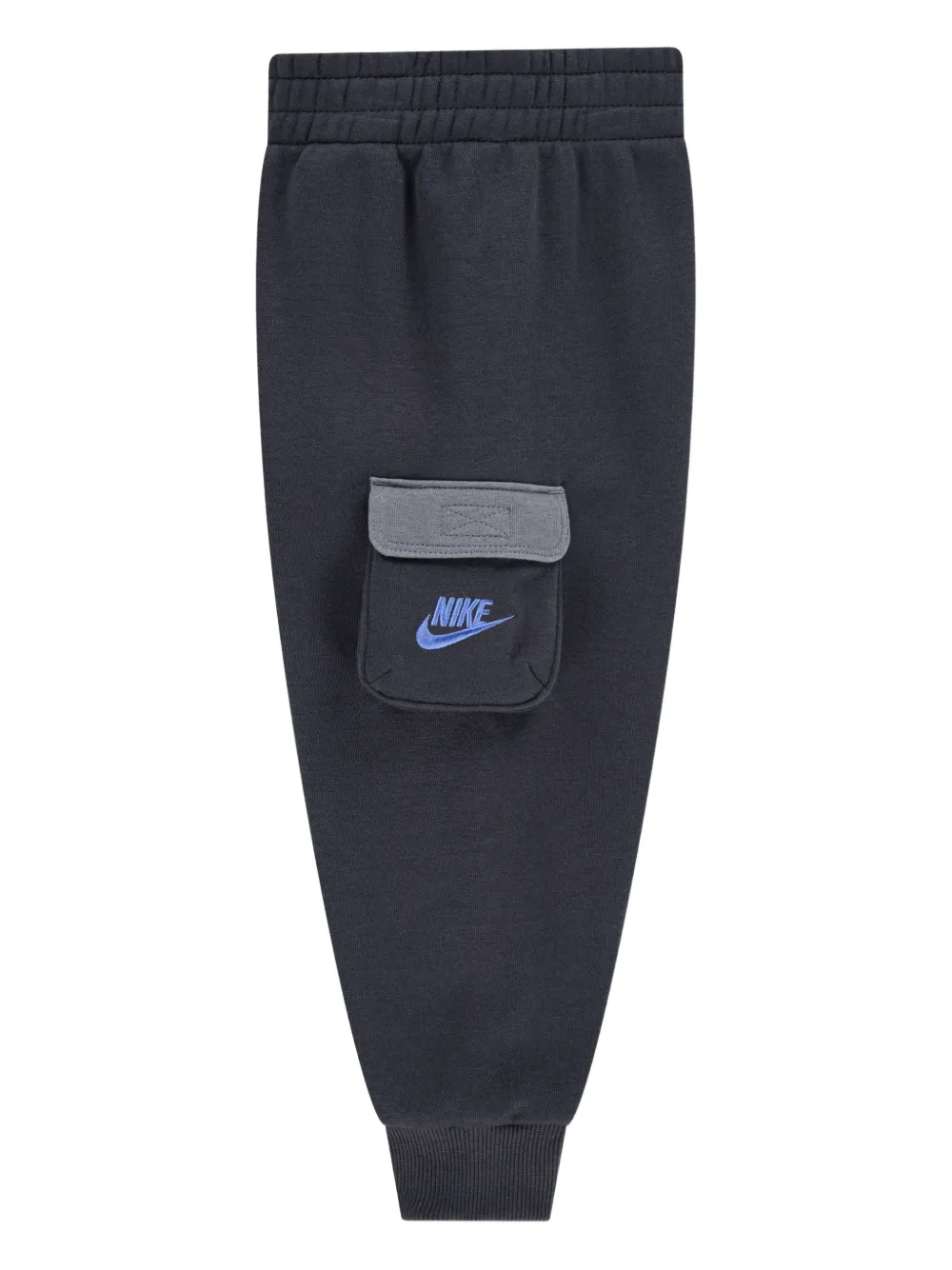 Nike Kids logo-print pocket tracksuit Grijs
