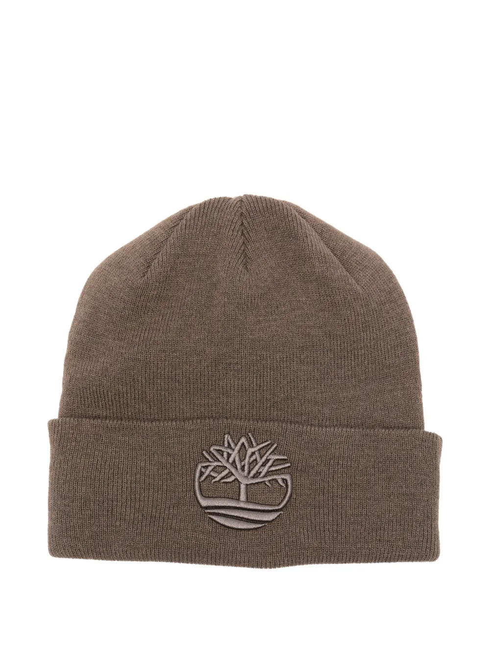 Timberland logo-patch beanie | Brown | Image 1