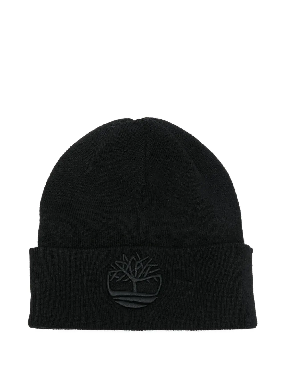 Timberland logo beanie | Black | Image 1