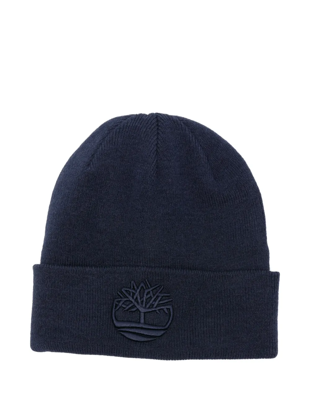 Timberland Embroidered-logo Beanie In Blue