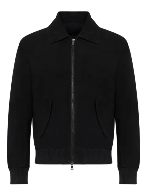 FRANZESE COLLECTION zip leather jacket