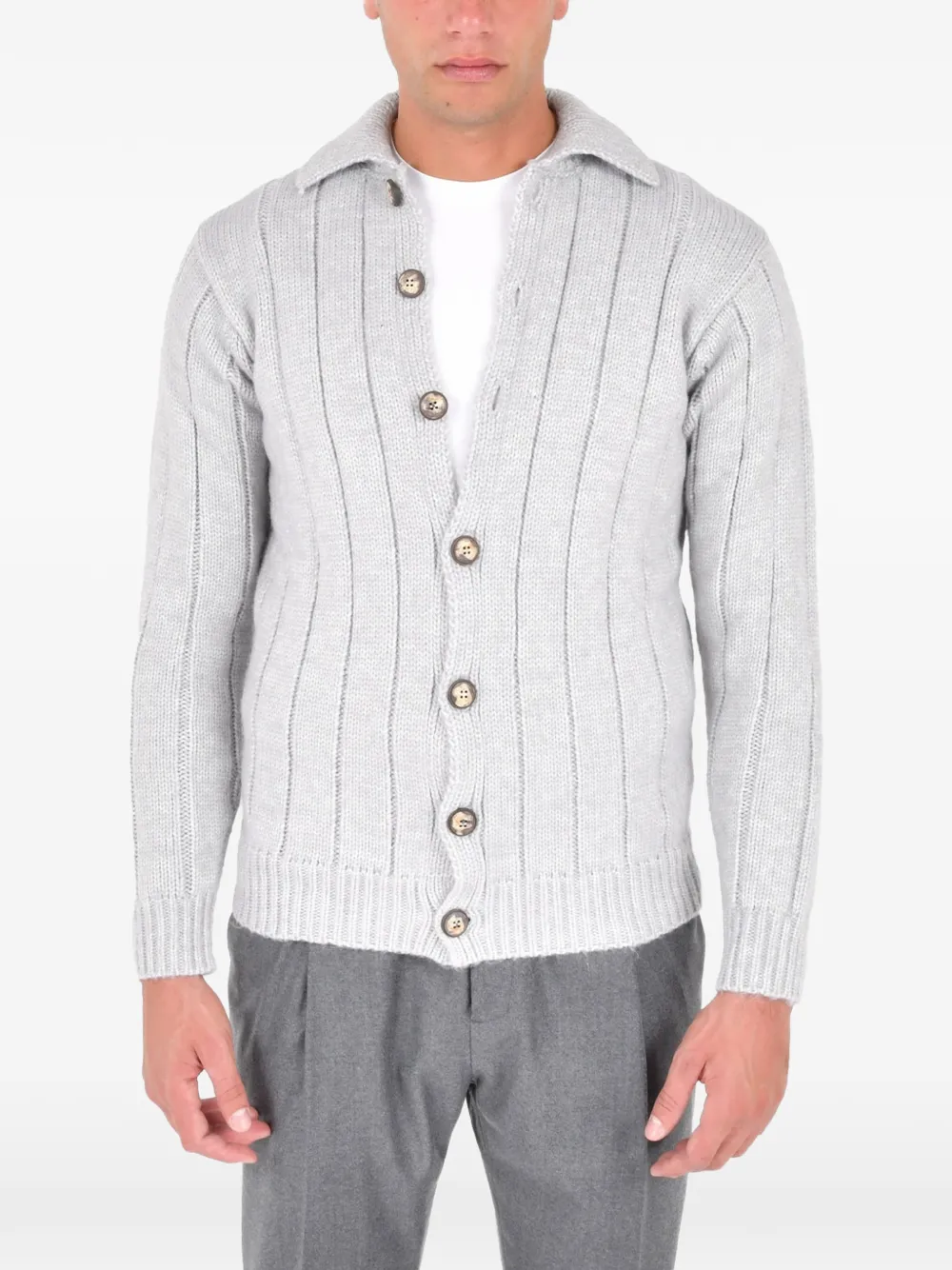 FRANZESE COLLECTION ribbed cardigan | Cardigans | Image 2