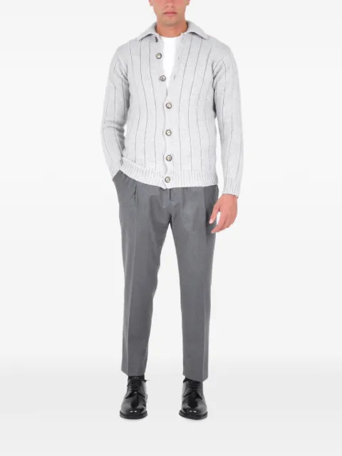 FRANZESE COLLECTION ribbed cardigan