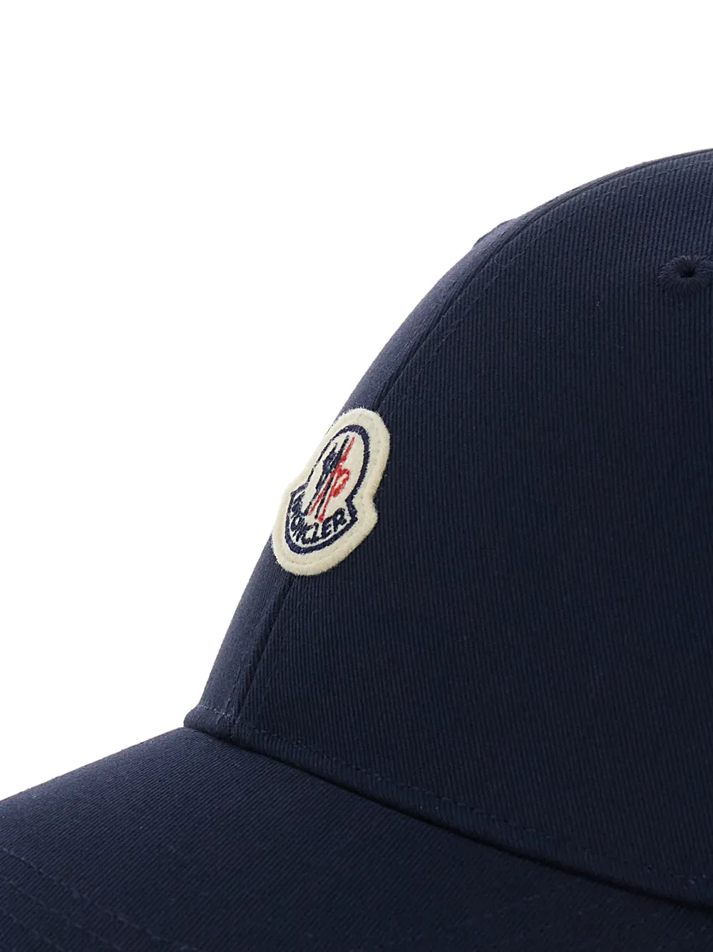  Moncler Enfant Logo Patch Hat - Blue 