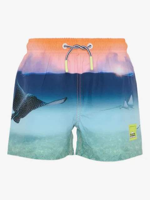 Molo short de bain à imprimé graphique