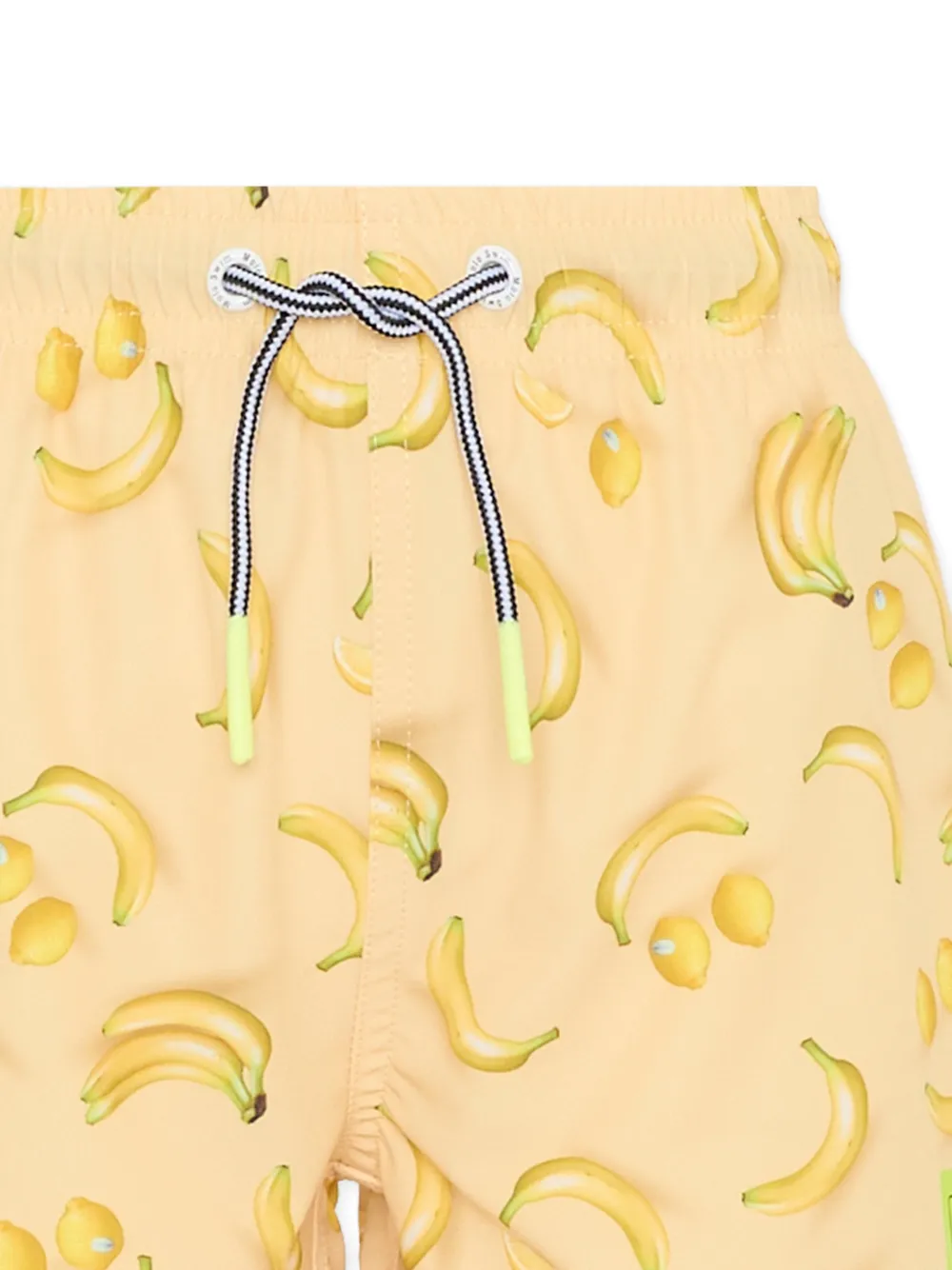 Molo Zwembroek met banaan-print Geel