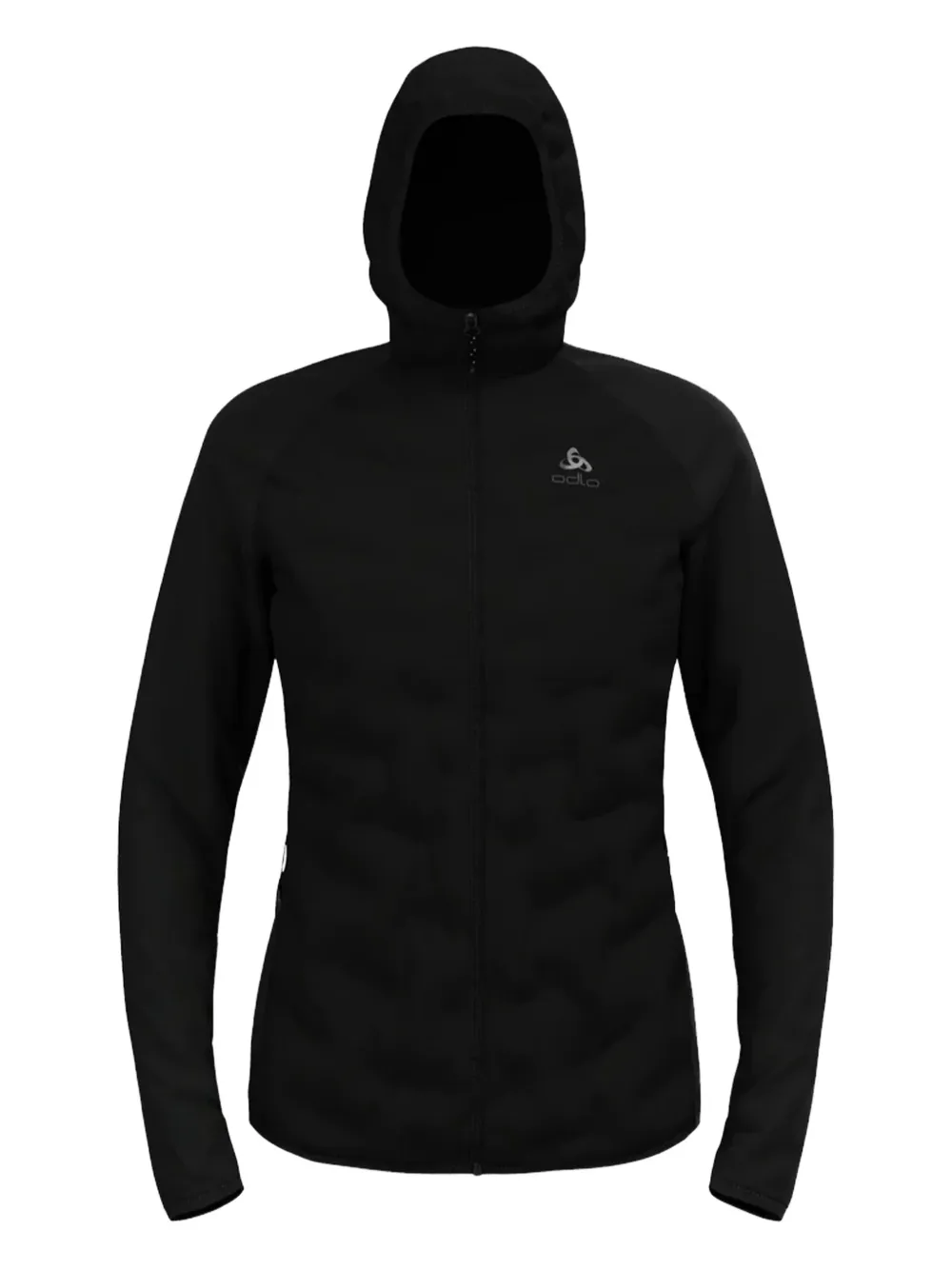 ODLO Sportjacke mit Kapuze - Schwarz